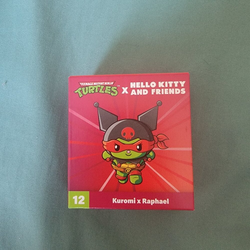 TMNT x Hello Kitty and Friends Kuromi x Raphael